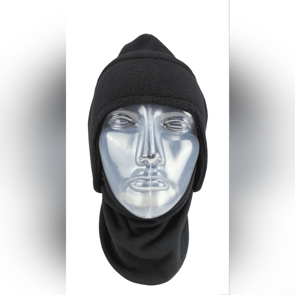 Seirus Unisex Quick Draw Original 3-N-1 Black Pull Down Face Mask System - Picture 3 of 12